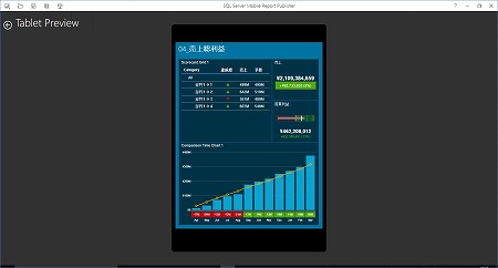 Tablet 用レイアウト